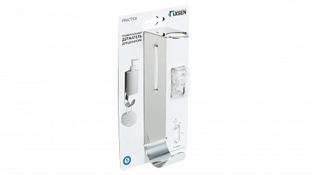 Fixsen PRACTICA FX-800B Держатель для дозатора с крючком, хром