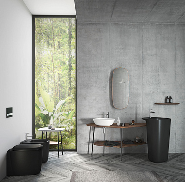 Сиденье для унитаза Vitra Plural 126-483-009, микролифт, цвет матовый черный