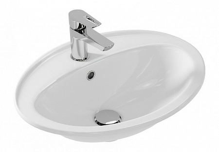 Раковина Cersanit в столешницу CALLA 54 1 отв.