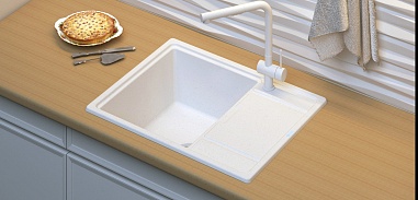 Мойка кухонная Point Стил 65 светло-бежевый