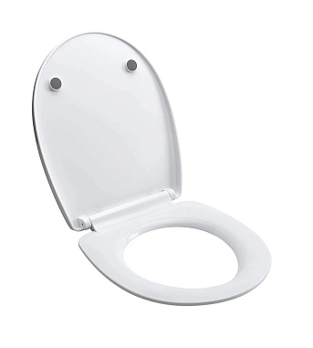 Сиденье WIRQUIN КАМЕШКИ, полипропилен, микролифт, быстросъем