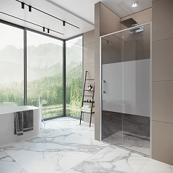 Дверь в нишу Alex Baitler AB69C120 (1200*2000) матовый фрагмент, двери раздвижные