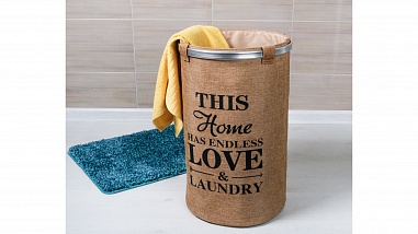 Fixsen FX-1031B Корзина для белья бежевая 