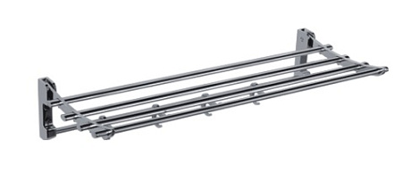 Полка для полотенец HAIBA HB806, хром
