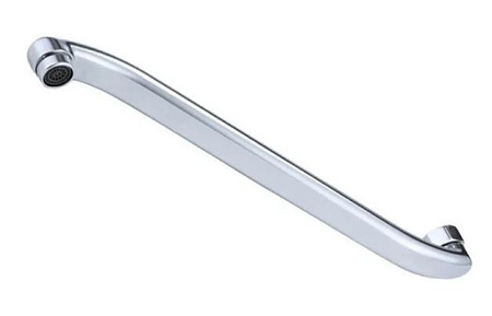 Излив изогнутый.,дл.400мм, арт.ESPW400L