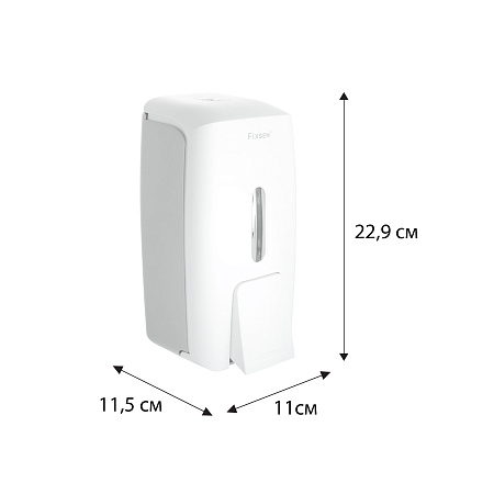 Fixsen HOTEL FX-31012J Дозатор для жидкого мыла настенный 825мл, пластик, белый