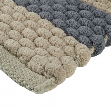 Fixsen AMBER FX-8040W Коврик для ванной 50х80см, mix синий/бежевый