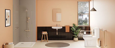 Зеркало Vitra Arkitekta A44002, настенное, 75х50см., с изменяемым углом наклона