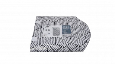 Fixsen FX-1033B Корзина для белья на завязках белая