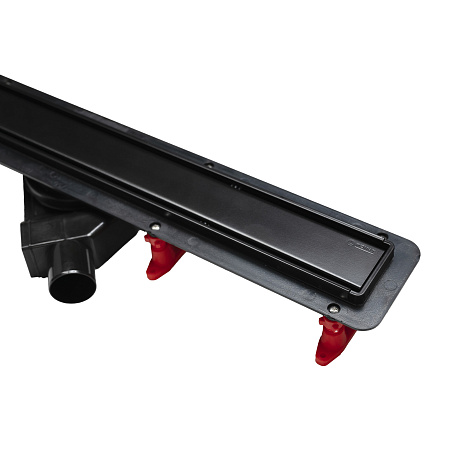 Душевой лоток POINT Деметра сталь черная 750 арт PN50375B