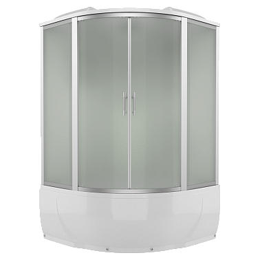 Душевой бокс Erlit ER4350T-W3 (1500x1500x2250)