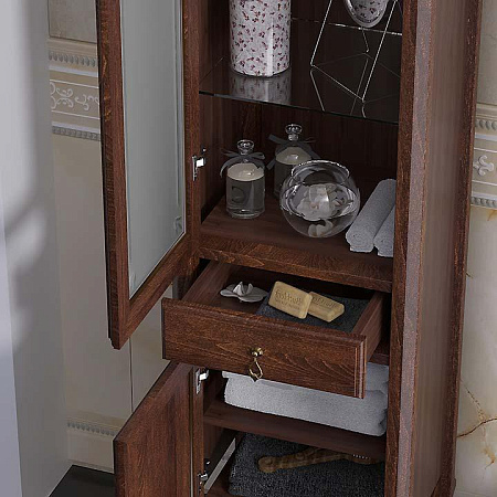 Пенал OPADIRIS Лоренцо, светлый орех, левый