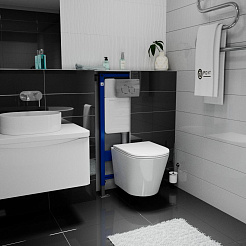 Система инсталляции Point Элемент для подвесного унитаза PN45122