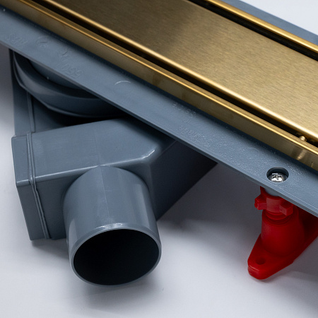 Душевой лоток POINT Деметра золото 450 арт PN50645G