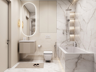 Ванна Cersanit прямоугольная CREA 180x80