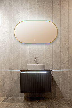 Зеркало Silver Mirrors Viva - GOLD 550х1050 (бесконтактный сенсор) гор/верт.