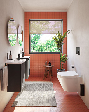 Держатель ершика Vitra Origin A4489436 Черный матовый