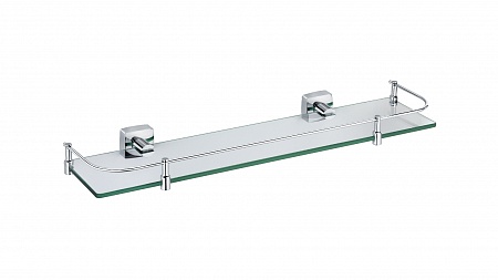Fixsen KVADRO FX-61303B Полка стеклянная с ограничителем