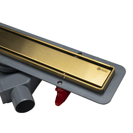 Душевой лоток POINT Деметра золото 450 арт PN50645G