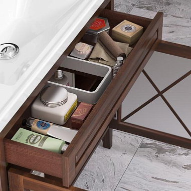 Тумба OPADIRIS Палермо 100, светлый орех (под раковину CeraStyle FRAME 100)