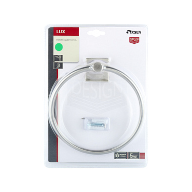 Fixsen LUX SATIN FX-16011 Полотенцедержатель кольцо, сатин