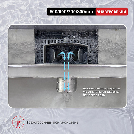 Трап для душа 70*700мм RAGLO R650.70.05