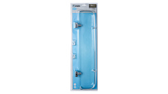 Fixsen KVADRO FX-61303B Полка стеклянная с ограничителем