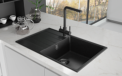 Мойка кухонная ULGRAN Quartz Prima 780-01, жасмин