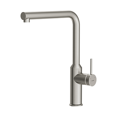 Смеситель Cersanit для кухни FLAVIS однорычажный, никель