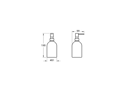Диспенсер для жидкого мыла Vitra Origin A4489129, медь