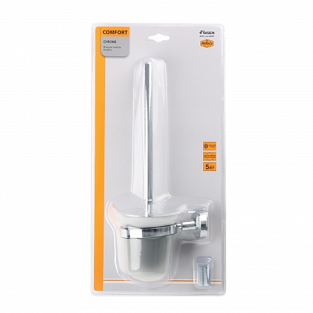 Fixsen COMFORT CHROME FX-85013 Ерш для туалета, хром