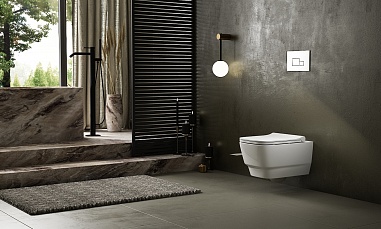 Сиденье для унитаза дюропласт с микролифтом Dreja ENZO