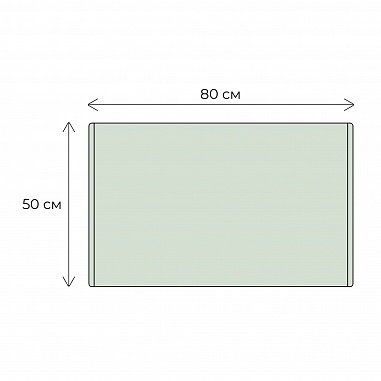 Fixsen MUSK FX-8010N Коврик для ванной 50х80см, бежево-серый