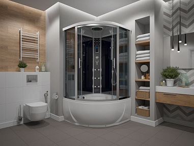 Душевой бокс Erlit ER4350T-C2 (1500x1500x2250)