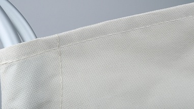 Fixsen FX-1011 Корзина для белья с алюминиевыми ручками серая