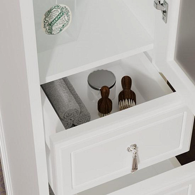 Пенал OPADIRIS Риспекто 30, белый матовый, правый, вар. 2