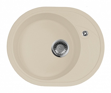 Гранитная мойка AquaGranitEx M-18L бежевый
