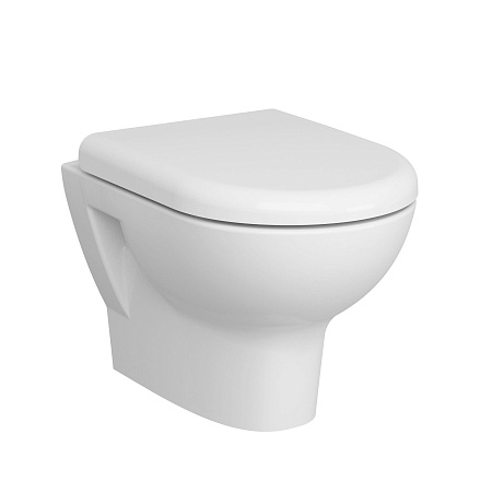 Унитаз Vitra Zentrum 5795B003-0075 подвесной, безободковый, белый глянец