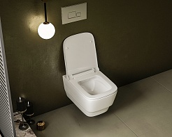 Сиденье для унитаза дюропласт с микролифтом Dreja ENZO