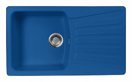 Гранитная мойка AquaGranitEx M-12 синий