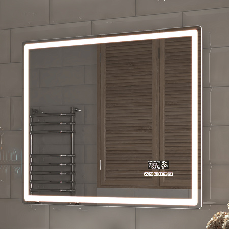 Зеркало VIGO Geometry Media voice 800