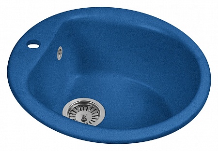 Гранитная мойка AquaGranitEx M-07 синий