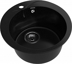 Мойка кухонная GranFest Rondo GF-R480 черный