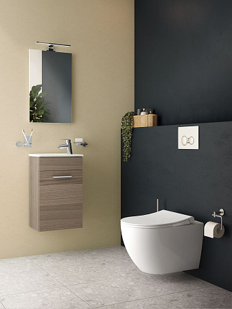 Унитаз Vitra Mia Round SmoothFlush 7510B003-0075, подвесной, безободковый