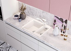 Кухонная мойка Polygran BRIG-620 (№316 Космос)