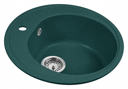 Гранитная мойка AquaGranitEx M-08 зеленый