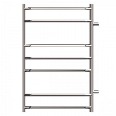 Полотенцесушитель водяной Point Венера PN07558 П7 500x800 с боковым подключением 500, хром