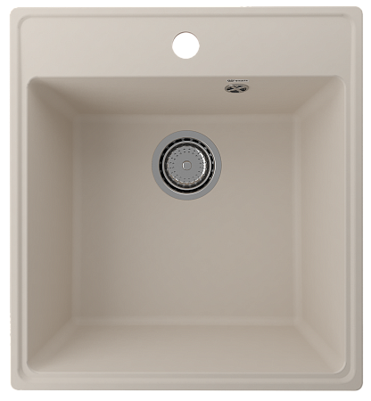 Мойка кухонная ULGRAN Quartz Forte 460-02, лен