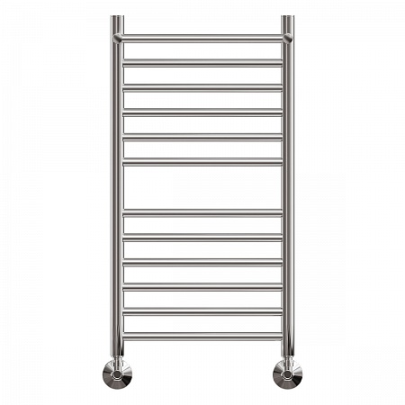 Полотенцесушитель водяной Point Аврора премиум PN10158SP П11 500x800 с полкой, хром