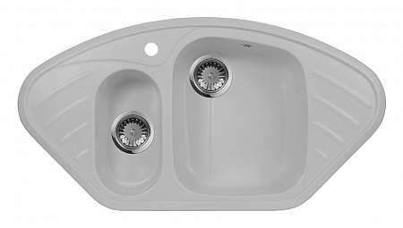 Гранитная мойка AquaGranitEx M-14 серый